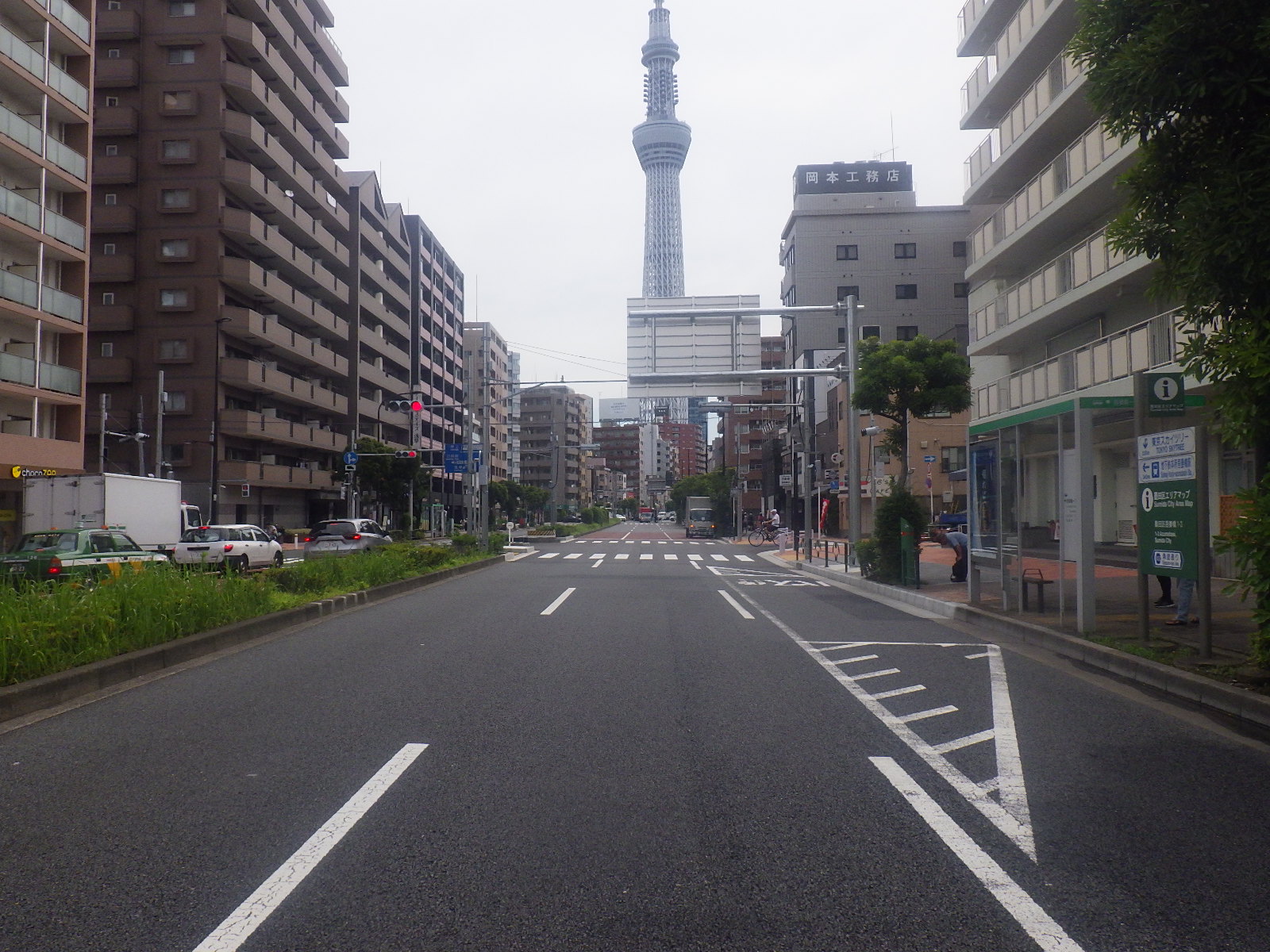 交差点改良工事及び歩道橋撤去工事（吾妻橋一丁目交差点）（東京都第五建設事務所）