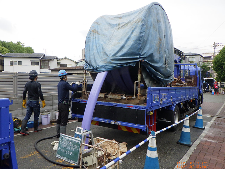 （民間）淀川区西中島コインパーク舗装工事